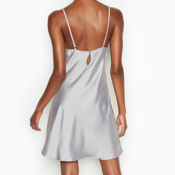 NEW Victoria's Secret Satin Crystal dress Lingerie - Picture 2 of 8